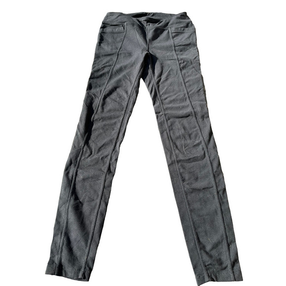 Athleta Metro Leggings Black Pants with Front and Rear Pockets - Small - Picture 3 of 16